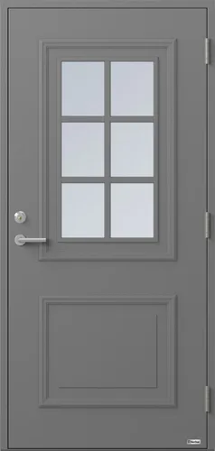 Helags glas i dammgrått