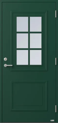 Helags glas i grönt