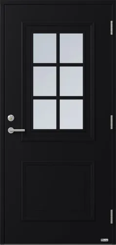 Helags glas i svart