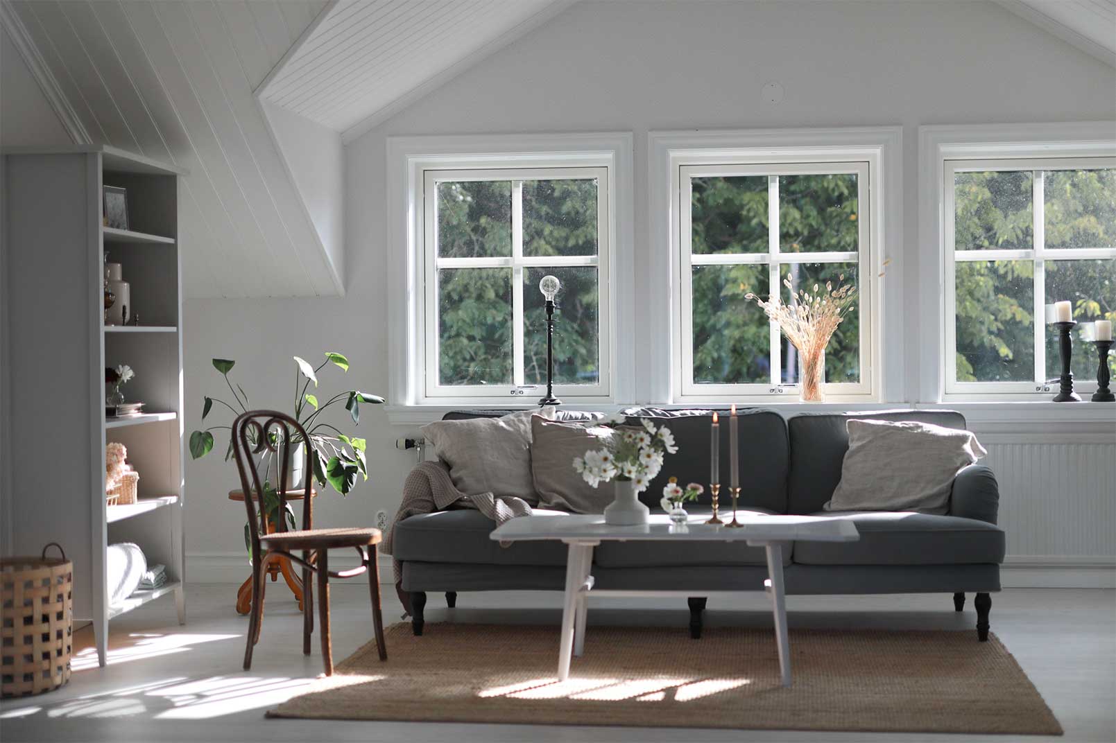 Mäster Original träfönster i villa