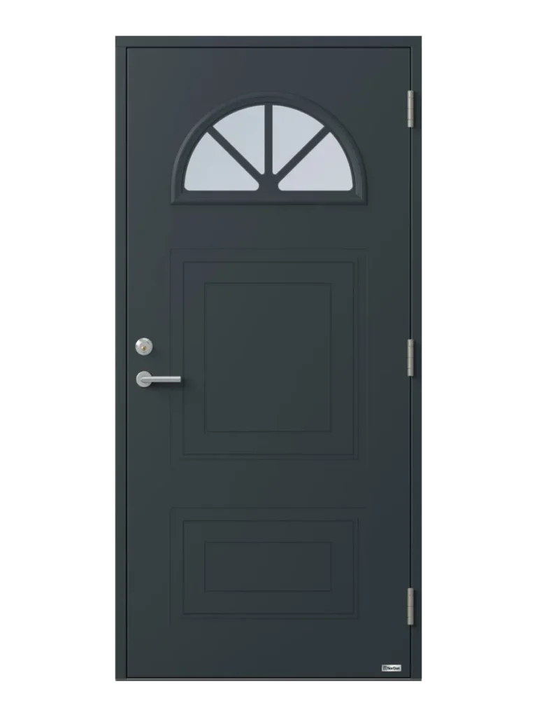 Tärnaby ytterdörr i antracitgrått